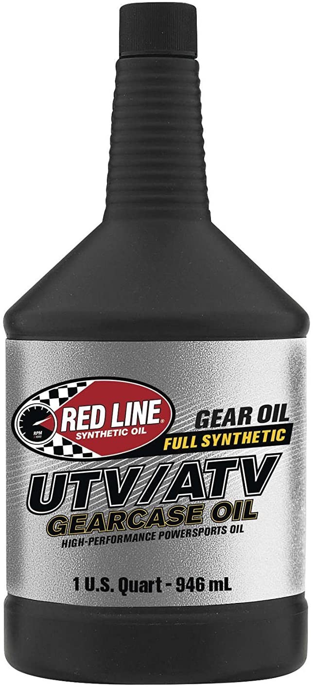 Red Line 43704-12PK UTV/ATV Gear case Oil, 1 Quart, 12 Pack