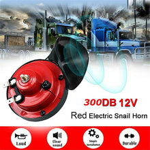 ANLEM 300DB Super Loud Train Horn for Truck Train Boat car Air Electric Snail Single Horn,12v Waterproof Motorcycle Snail Horn for Trucks, Cars, Motorcycle, Bikes & Boats