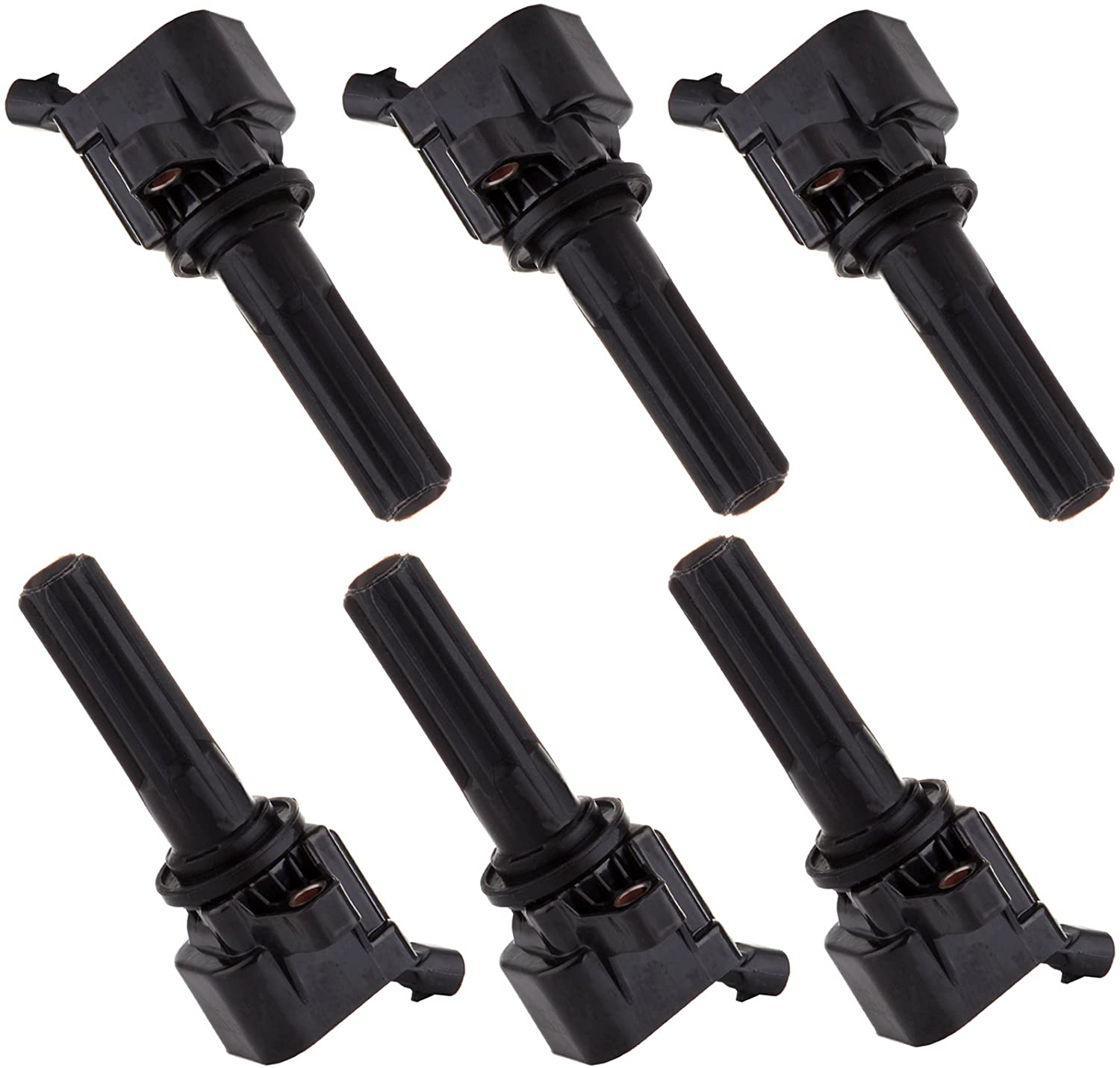 SCITOO 100% New 6pcs Ignition Coil Set Compatible with Hummer GMC Saab Buick Chev-y 2006-2012 Automobiles Fit for OE: UF497 C1558
