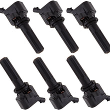 SCITOO 100% New 6pcs Ignition Coil Set Compatible with Hummer GMC Saab Buick Chev-y 2006-2012 Automobiles Fit for OE: UF497 C1558