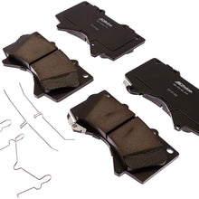 ACDelco Gold 17D1303SDH Performance Ceramic Front Disc Brake Pad Set with Springs