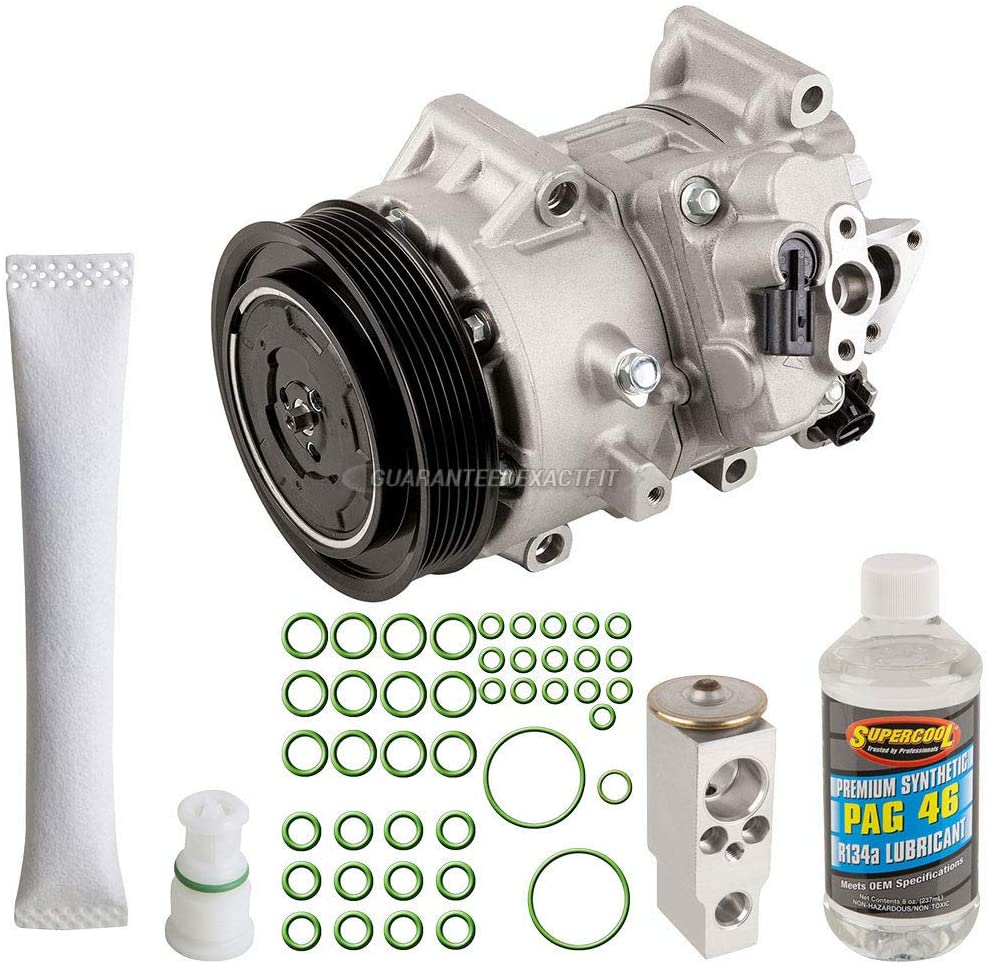 For Scion tC 2011-2015 AC Compressor w/A/C Repair Kit - BuyAutoParts 60-82816RK New