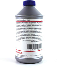 Genuine Honda Fluid 08798-9008 DOT 3 Brake Fluid - 12 oz.
