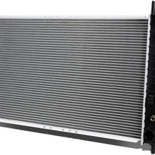 DPI 2334 OE Style Aluminum 28 Inches Core High Flow Radiator Replacement for Silverado Sierra Yukon Tahoe Suburban AT