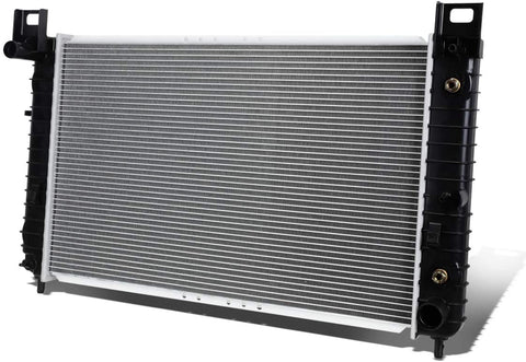DPI 2334 OE Style Aluminum 28 Inches Core High Flow Radiator Replacement for Silverado Sierra Yukon Tahoe Suburban AT