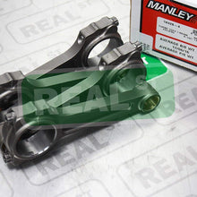 Manley Turbo Tuff Mitsu 156mm Long Rod 6.142" 4G63T 6 bolt w 7 bolt Pistons