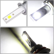 DNA Motoring HID-LED-LB-FAN-H1 Pair of LED Light Bulbs with Cooling Fan