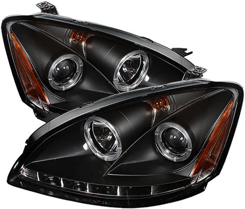 Spyder Auto PRO-YD-NA02-HL-BK Black Halo LED Projection Headlight