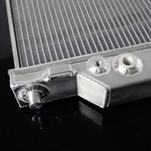 Full Aluminum Racing Radiator Powerstroke Compatible For Ford Diesel F250 F350 F450 6.0L 03-07 04 05 06 AT/MT Silver