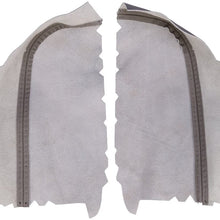 QKPARTS Door Panel Armrest Real Leather for Honda Pilot 09-13 Gray