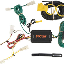 CURT 56106 Vehicle-Side Custom 4-Pin Trailer Wiring Harness, Select Toyota Sienna