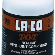 LA-CO T-O-T Pipe Thread Compound, 350 Degree F Temperature, 5lbs