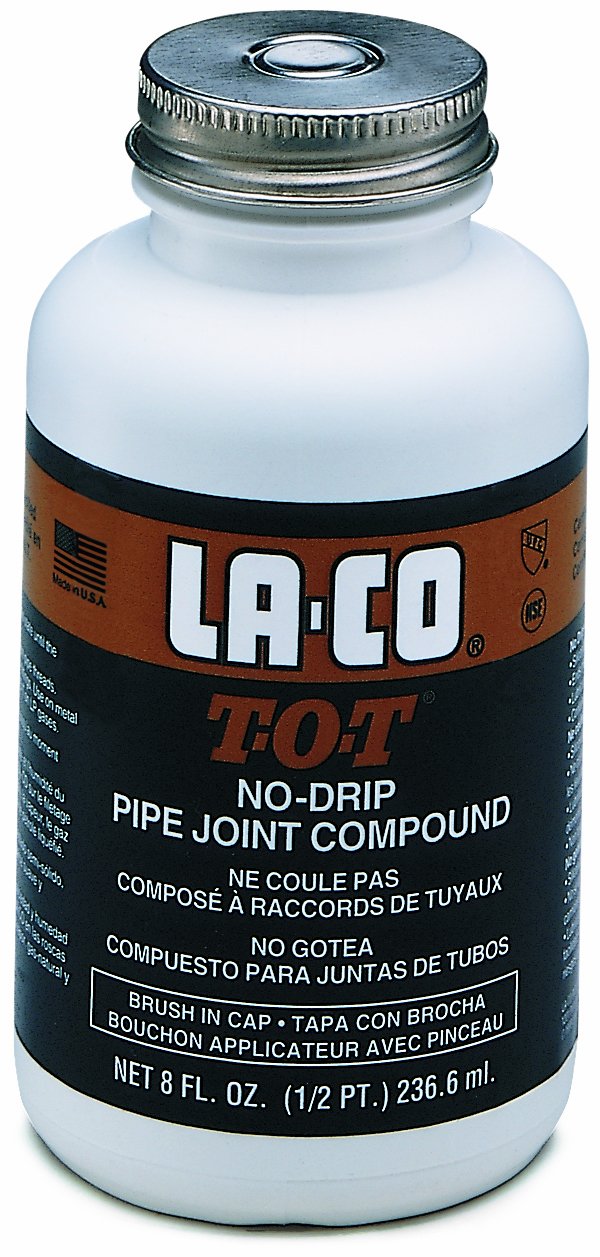 LA-CO T-O-T Pipe Thread Compound, 350 Degree F Temperature, 5lbs