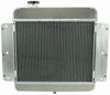 CoolingSky 62MM 4 Row Core Aluminum Radiator for 1962-1967 Chevrolet Chevy II Nova 6CYL Mount V8 Conversion