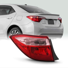 Fit 2017 2018 2019 Toyota Corolla Base | C | CE | L | LE | LE Eco Sedan Red pink Tail Light Brake Lamp Outer Passenger