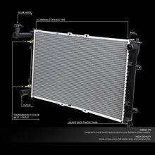 DNA Motoring OEM-RA-2442 Aluminum Radiator [For 02-05 Sedona 3.5L V6 AT]