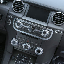 TongSheng 5pcs Chrome Volume and Air Conditioning Knobs Trim for Land Rover Discovery 4 LR4 2010-2016 RRS 2010-2013 Freelander 2 2013-2015