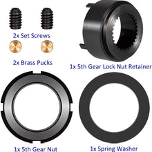 5th Gear Lock Nut Retainer Set for Fits Dodge Ram 2500 & 3500 4WD,5.9L 6.7L Cummins NV4500 Transimission