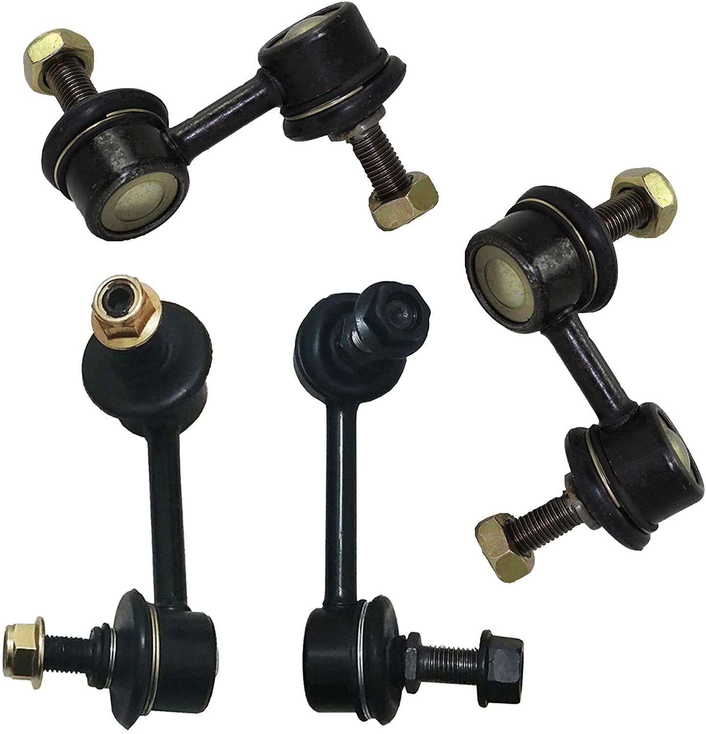 Detroit Axle - 4PC Front and Rear Stabilizer Sway Bar links for 2003 2004 2005 2006 Honda Element - [2007 2008 2009 2010 2011 Honda Element EX and LX Models]