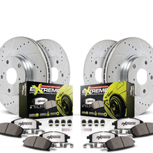 Power Stop K4477-26 Front & Rear Z26 Street Warrior Brake Kit Infiniti