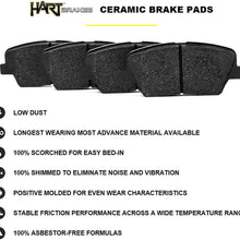 Fits Mercedes-Benz C240, C230 Front Drill Slot Brake Rotors Kit+Ceramic Brake Pads