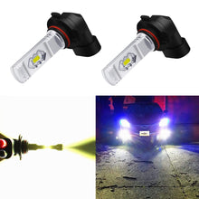 Alla Lighting H10 LED Fog Light Bulb, 9145 9140 9040 9045 ETI 56-SMD 3800 Lumens Extremely Super Bright Cars Trucks 9145 CANBUS LED Lights, 6000K Xenon White