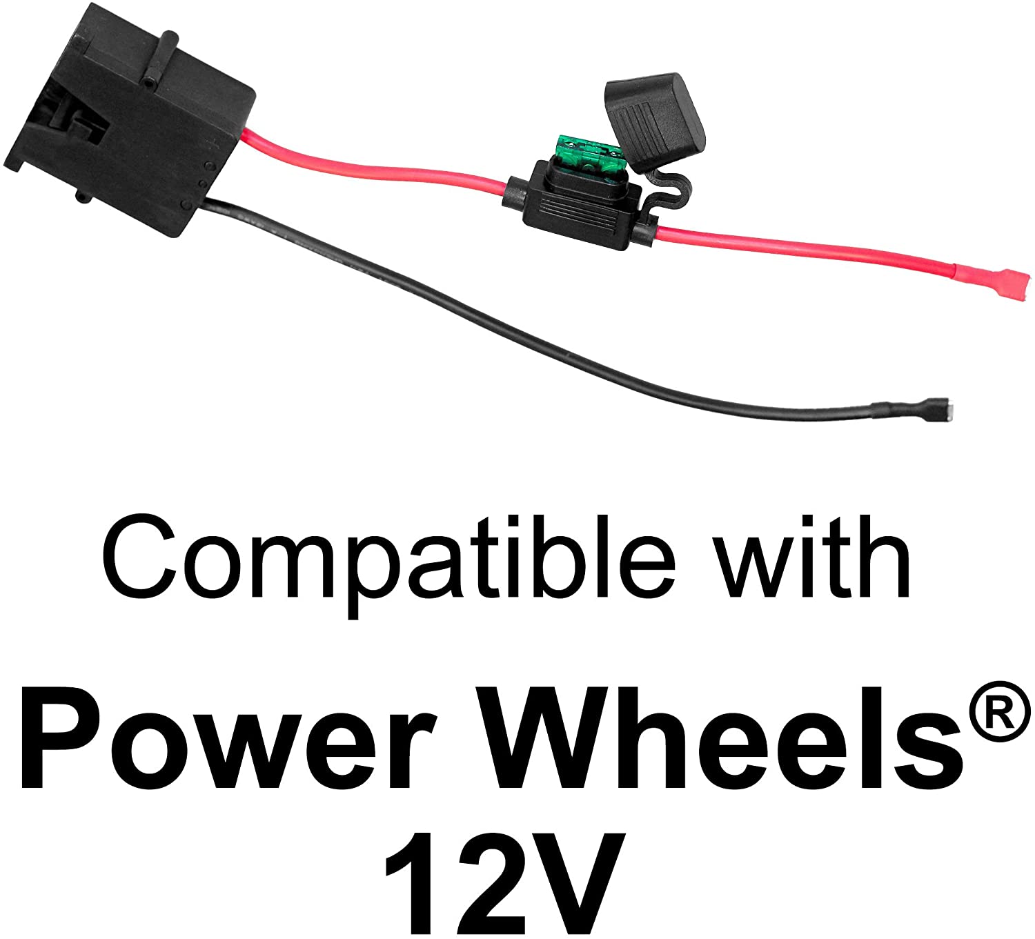 SafeAMP Wire Harness Connector for Fisher-Price Power Wheels 12-Volt SLA Battery