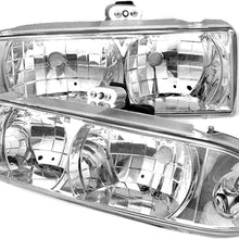Spyder 5012432 Chevy S10 98-04 / Chevy Blazer 98-05 Crystal Headlights - Chrome