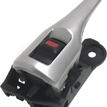 Interior Door Handle compatible with COROLLA/MATRIX 09-13 Front OR Rear LH Inside Black/Silver