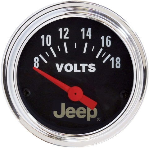 Auto Meter 880242 Jeep Electric Voltmeter Gauge