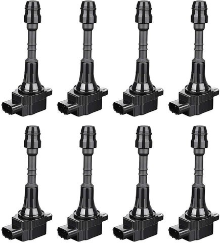 AUTOSAVER88 Ignition Coil Pack of 8 Compatible with Nissan Armada 2005-2007, Nissan Titan 2003-2007, Nissan Pathfinder Armada 2004, Infiniti QX56 2004-2007 5.6L V8