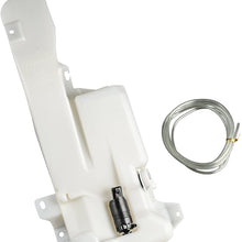Windshield Washer Reservoir w/Pump Sensor for 1999-2007 Chevrolet Chevy Avalanche Suburban Tahoe Silverado GMC Sierra Yukon Cadillac Escalade fits GM1288155