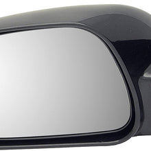 Dorman 955-446 Driver Side Power Door Mirror - Folding for Select Toyota Models, Black