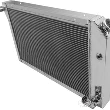 Champion Cooling, 4 Row All Aluminum Radiator for Chevrolet Corvette, MC718