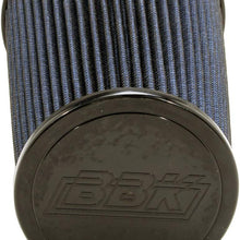 BBK 1742 BBK Cold Air Intake Replacement High Flow Washable Air Filter - Blue