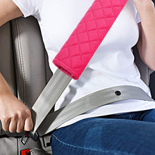 Forala Car Seatbelt Pads,Soft Cotton Blend Shoulder Strap Belt Covers Harness Protector for Cars/Bags/Cameras/,Perfect Stress Relax for Your Neck