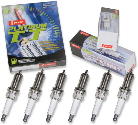 6 PCSNEW -- DENSO #4503 PLATINUM T T Spark Plugs -- PK16TT