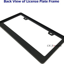 CK Formula Printed License Plate Frame Carbon Fiber 2 Pack - Stainless Steel Printed Carbon Fiber License Plate Frame Front & Rear Holder with Stainless Steel Screws Carbon Fiber License Frame