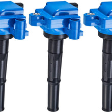 ENA Pack of 3 High Performance Ignition Coil compatible with 1996-02 Toyota 4Runner,1995-1998 Toyota T100,1995-2004 Toyota Tacoma, 2000-2004 Toyota Tundra V6 3.4L (3)