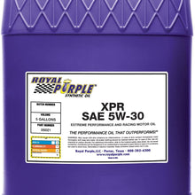 Royal Purple 05021 XPR 5W-30 Ultra-light Extreme Performance Synthetic Racing Motor Oil - 5 gal.