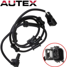 AUTEX 1pc ABS Wheel Speed Sensor Front Left or Right ALS102 5S7013 970-088 ABS213 SC502 SU8505 compatible with Dodge Ram 2500 & 3500 2003 2004 2005/Dodge Ram 2500 & 3500 03 04 05 (Only fit 4WD)