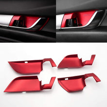 Xotic Tech 5pcs Sporty Red Pre-Cut Front Hood Grille Grill Molding Trim Waterproof Protector Sticker for Honda Accord 2018 2019 Sedan