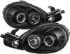 Spyder Auto PRO-YD-DN00-HL-BK Dodge Neon Black Halogen LED Projector Headlight (Black)