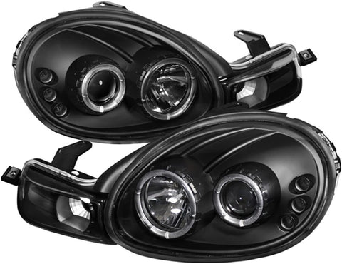 Spyder Auto PRO-YD-DN00-HL-BK Dodge Neon Black Halogen LED Projector Headlight