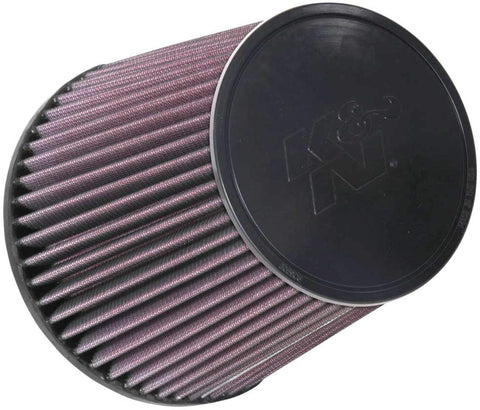 K&N Universal Clamp-On Air Filter: High Performance, Premium, Washable, Replacement Engine Filter: Flange Diameter: 5 In, Filter Height: 6.5 In, Flange Length: 1 In, Shape: Round Tapered, RU-1037