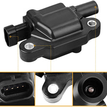 Ignition Coils 8-Pack Compatible with Chevy Silverado Avalanche Corvette Express Savana Suburban Tahoe Trailblazer, GMC Savana Sierra Yukon XL, Buick LaCross Allure, Cadillac Escalade CTS V8