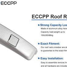 ECCPP Roof Rack Side Rails Fit for Honda CR-V Sport Utility 2012 2013 2014 2015 2016,Aluminum Cross Rails Luggage Cargo Carrier Roof Side Rails