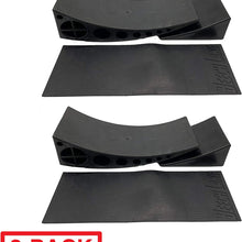 Beech Lane Camper Leveler 2 Pack - Precise Camper Leveling, Includes Two Curved Levelers, Two Chocks, and Two Rubber Grip Mats, Heavy Duty Leveler Works for Campers Up to 35,000 LBs