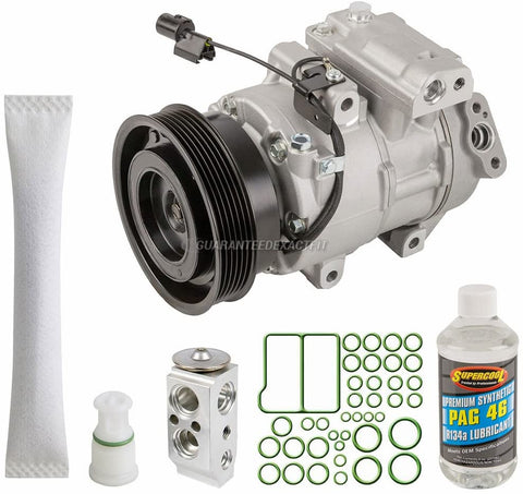 For Kia Rondo 2007 2008 AC Compressor w/A/C Repair Kit - BuyAutoParts 60-82089RK New