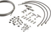 Stainless Steel -3 AN Brake Line Kit, 3-Hose, 20 Ft. Tubing